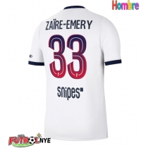 Camiseta Paris Saint-Germain Warren Zaire-Emery #33 Visitante Equipación 2026-27 manga corta